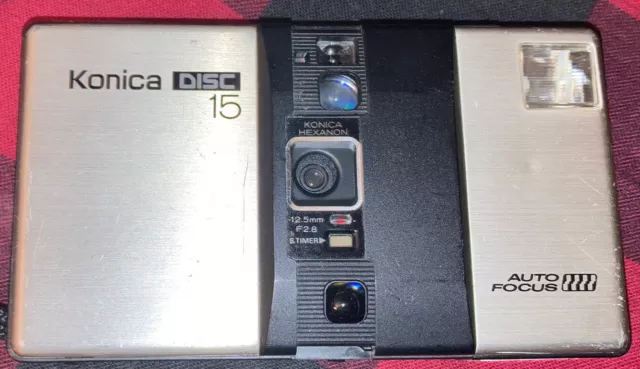 Konica Disc 15 Auto Focus Vintage Disc Film Camera