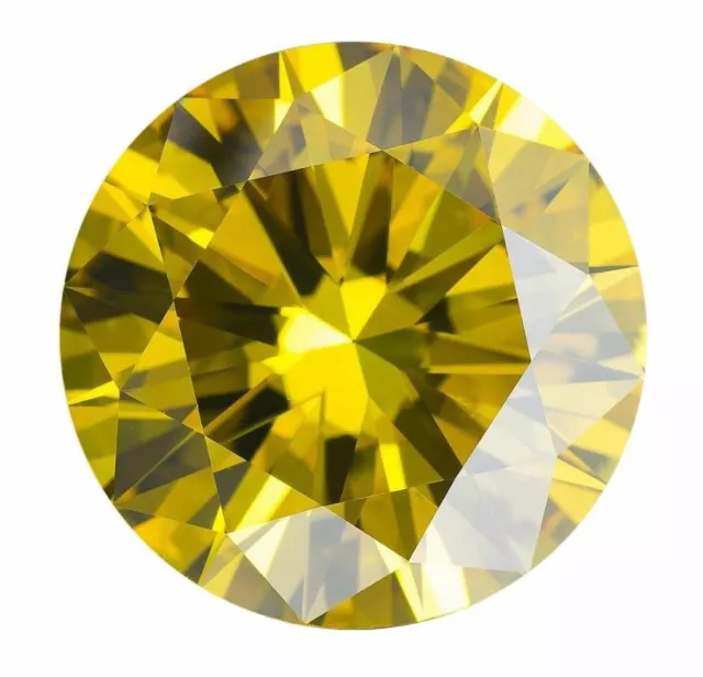 Natural Extra Fine Rich Yellow Diamond - Round - VS2-SI1 - Africa - Extra Fine G