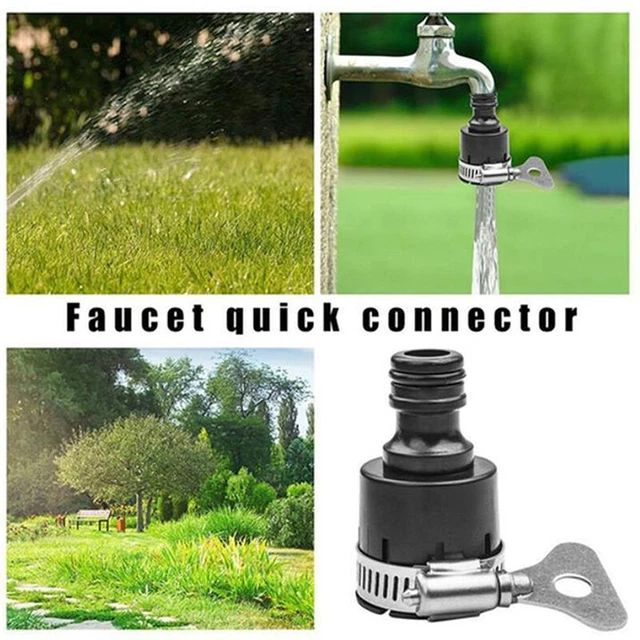 Universal Kitchen Bath Tap Faucet Adapter Garden Hose Pipe Tap Connector Mixer