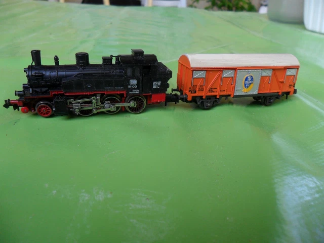 Fleischmann H0 - 1364 - Locomotora de vapor con ténder - BR