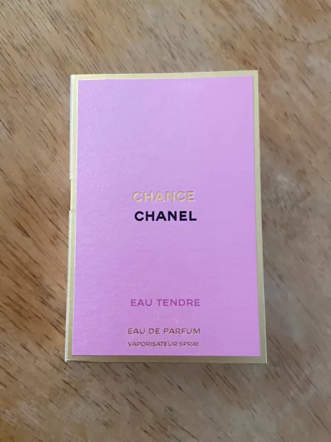 CHANEL CHANCE “Eau Tendre” EDP Fragrance Spray Sample - Size 1.5 ML