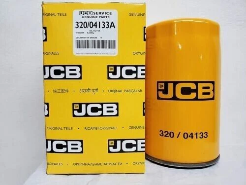FILTRO LUBRIFICANTE - Retroescavadeira E Escavadeira JCB - Com Motor Jcb 444 320 04133 P