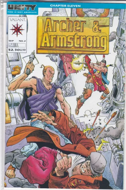 Valiant Comics Archer & Armstrong Vol. 1 #2 Sept 1992 Fast P&P Same Day Dispatch