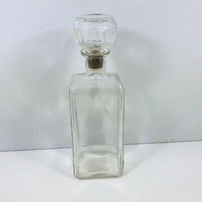 Vintage Whisky Bottle J Martin & Co Leith Decanter With Stopper