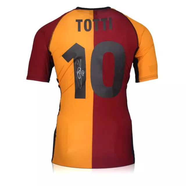 Roma-Trikot 2001-02, signiert von Francesco Totti