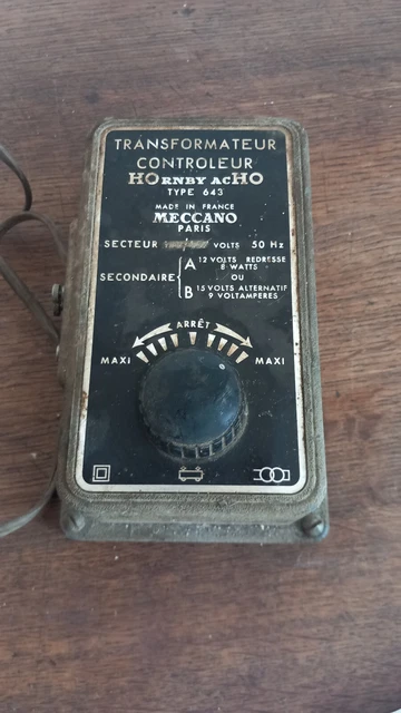 Transformateur Et Contrôleur Hornby R8205 Pour Vapeur Vive - Neuf