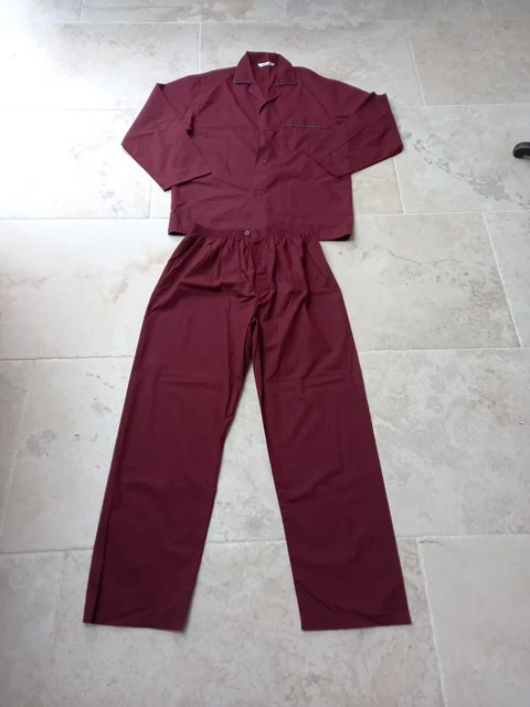 Pigiama vintage Littlewoods marrone taglia media *nuovo senza etichette*