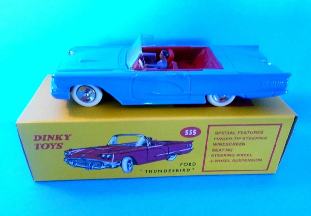 555 - Ford Thunderbird Cabriolet - Conducteur brut