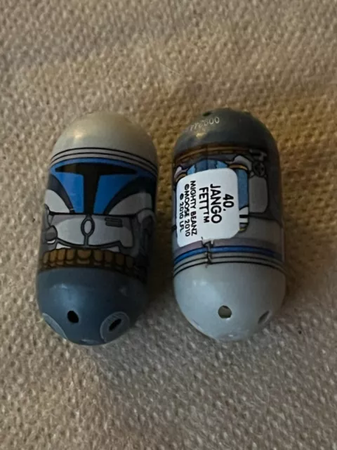 Star Wars Mighty Beanz #40 Jango Fett, Rare Collectible Item!