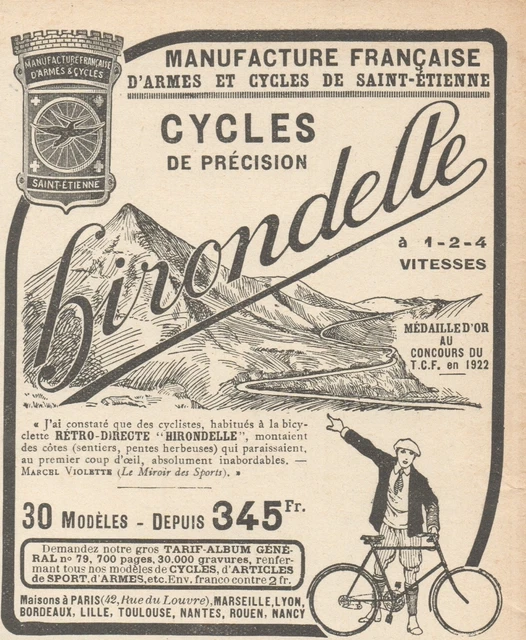 hirondelle 2 - encyclo du vélo