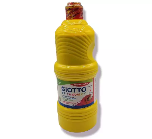 Tempera Pronta Giotto Extra Quality 1000 ml - Giallo Scuro