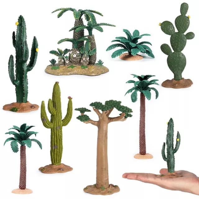 Micro Landscape Artificial Cactus Models Plastic Plant Tree Figurine  Universal