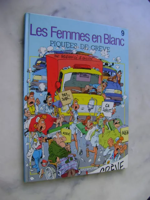 BERCOVICI - Les femmes en blanc 9 - Piquées de grève - EO