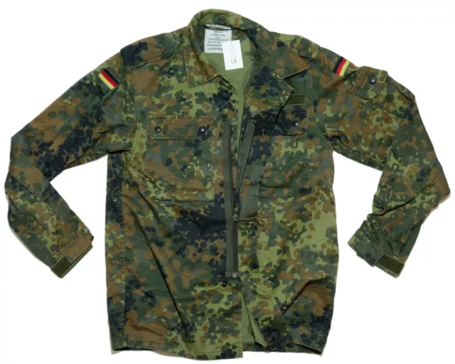 Genuine German army surplus flecktarn  field jacket shirt in a range of sizes