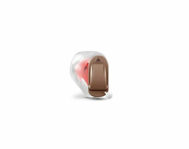 1 audífono CIC Signia/Audio Service QuiX G4 ajuste instantáneo adecuado aplicación Bluetooth