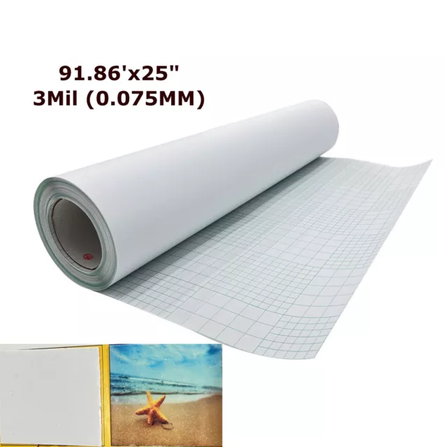 0.69x31 Yard  Magic Star Cold Laminating Film Laminating Rolls  91.86'x25" 3Mil