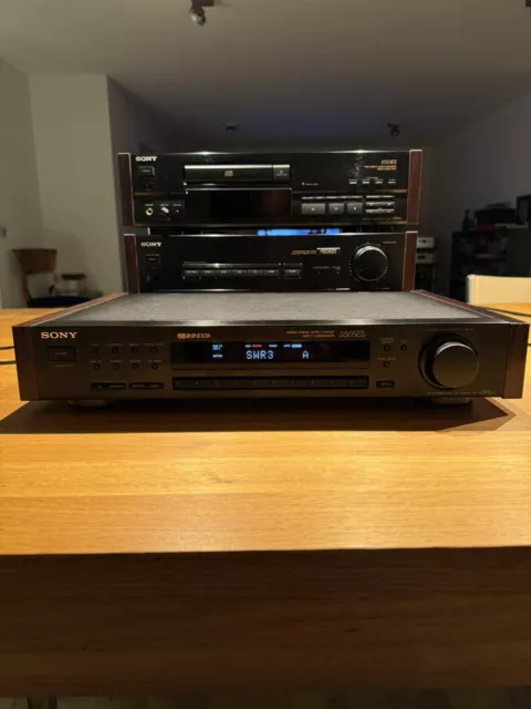 Sony ST-S 505 ES High-End FM Stereo-Tuner schwarz