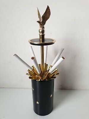 ANCIEN BOITE PORTE cigarette noir et doré aigle French presentoir tabac EUR 29,00 - PicClick