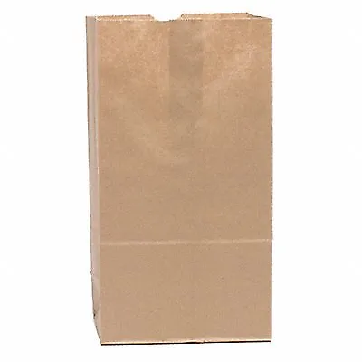 Sim Supply Grocery Bag: 5 1/4 in Wd, 3 1/2 in Dp, 11 in Ht, 5#, 30 lb Basis Wt,