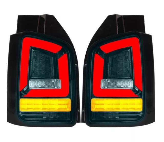 2 Feux Arriere Led Pour Vw T5 Transporter Multivan Phase 2 De 10/2009 A 04/2015