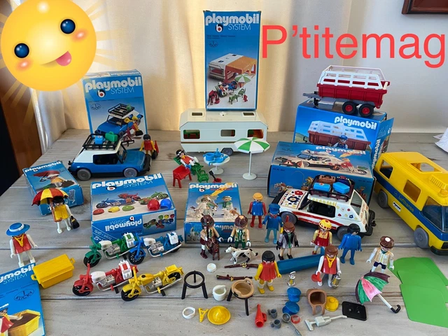 Ancien Playmobil System – Boîte 3501 – Remorque – Occasion