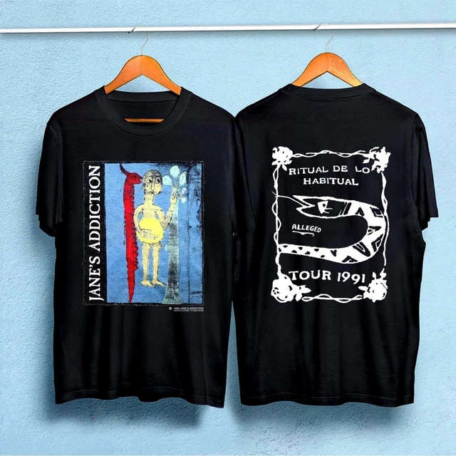 Janes Addiction Ritual De Lo Habitual Alleged Tour 1991 T-Shirt