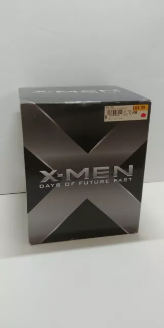 New Sealed X-Men Days Of Future Past Blu-ray box set w/ mini Magneto Helmet