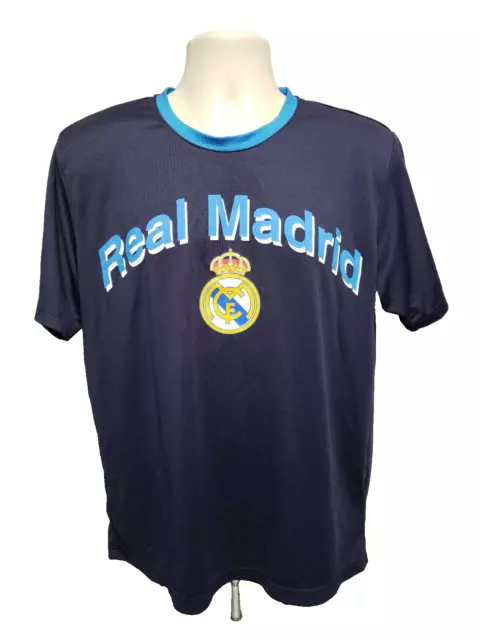 Real Madrid Football Adult Medium Blue Jersey