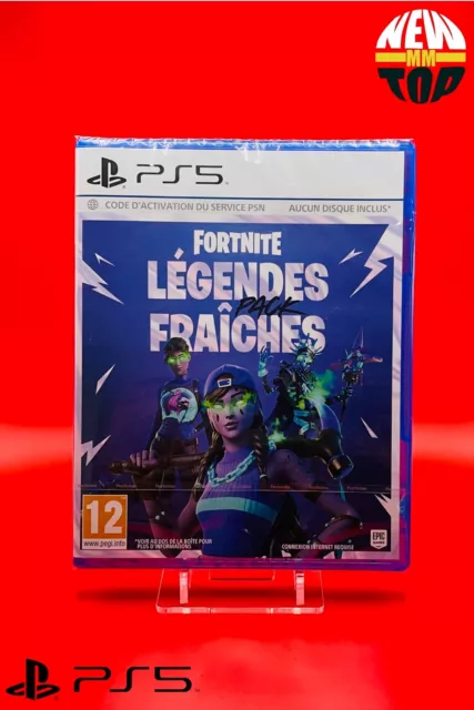 FORTNITE PACK LÉGENDES Fraîches Playstation 5 Neuf Sous Blister