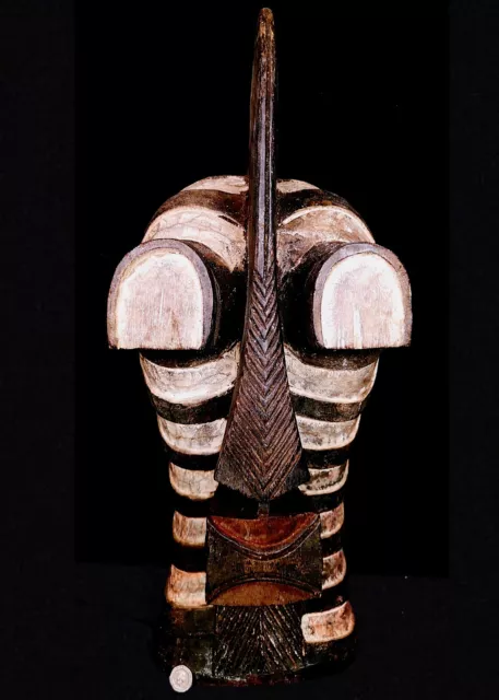 Old Tribal Giant Songye Kifwebe   Mask    --- Congo 69