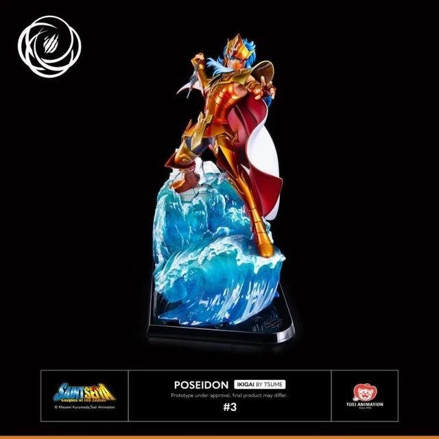 Figurine Tsume Ikigai Saint Seiya Poséidon - Résine, Neuve Scellée 2024
