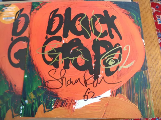 Black Grape Orange Head Shaun Ryder Signed /Autograph & Doodled Lp Print 2