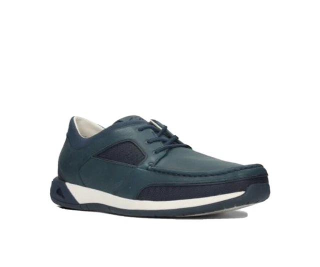 Clarks ormand sail shop navy casual shoes