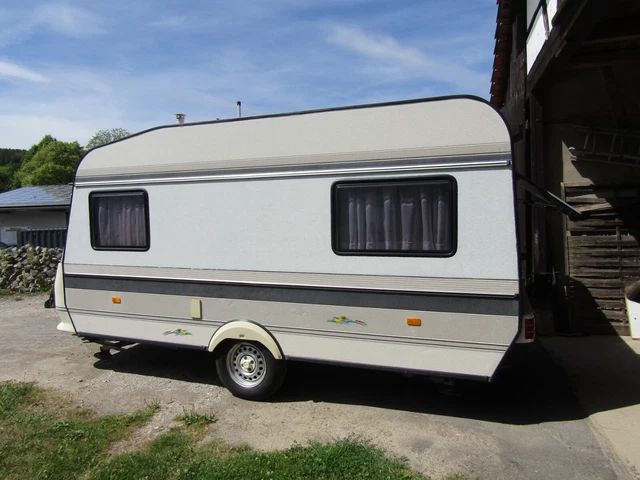 wohnwagen Hobby 420 Classic gebraucht mit vorzelt 3