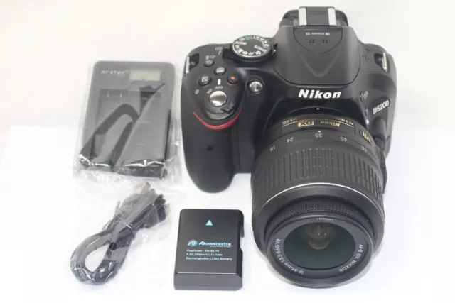 Nikon D5200 Kit de cámara réflex digital SLR DSLR de 24,1 MP con lente AF-S...