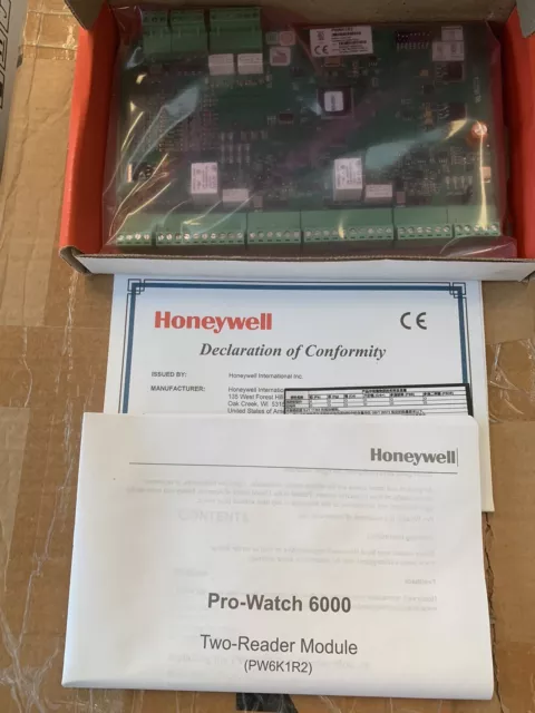 Honeywell PW-6000 NEW Pro-Watch PW6K1R2 Access Control Two Reader Module Board