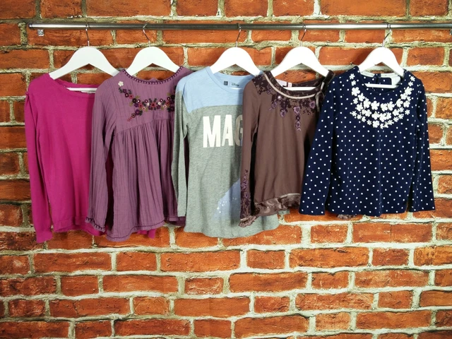 Girl Bundle Age 5-6 Years J Conran Monsoon Disney Cinderella Etc Tees Tops 116Cm