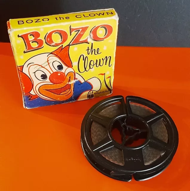 Vintage 8 mm FILM: BOZO THE CLOWN anni 60 - Ferrania