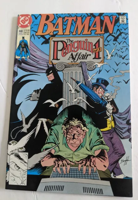 Batman 448 - June 1990 - DC Comics, " The Penguin Affair" NM