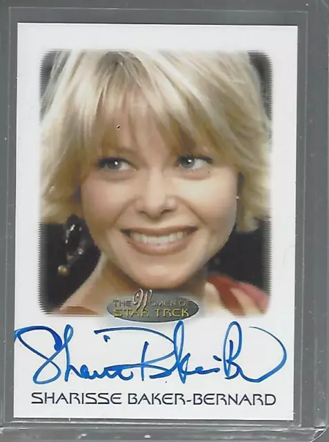 Women of Star Trek  Art & Images S.Baker-Bernard (WOST) Autogramm autograph