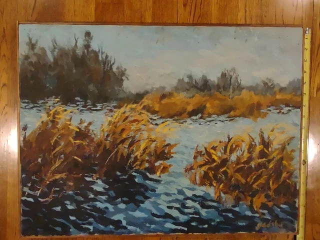 Original Oil Painting 18x24 Art/Landscape signed-Doreen Gadsby