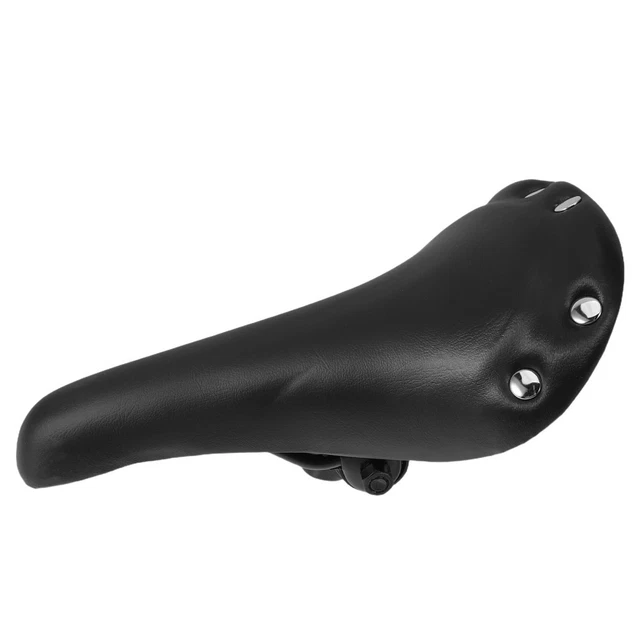 Ancienne Selle Vélo Enfant - Vintage Bike Saddle Kid - Cuir Ou Skai - Ressorts