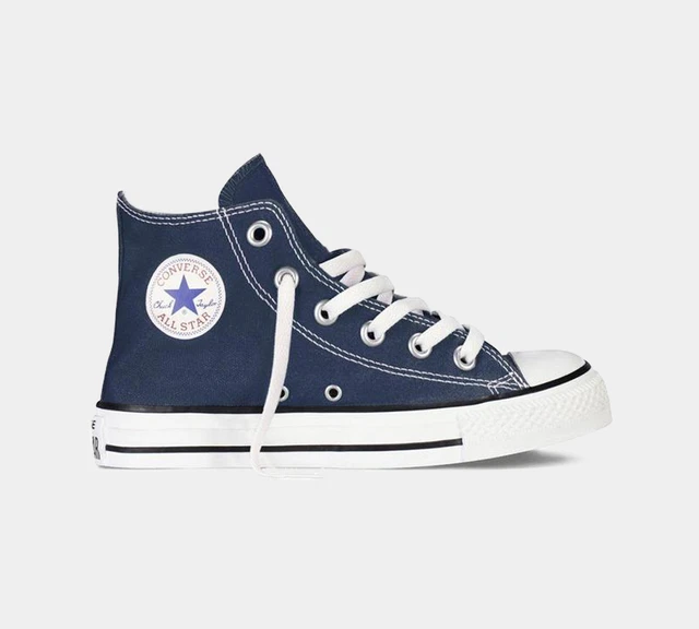 Scarpe Converse bambini ragazzi Chuck Taylor All Star 3J233 blu navy UK 10-2