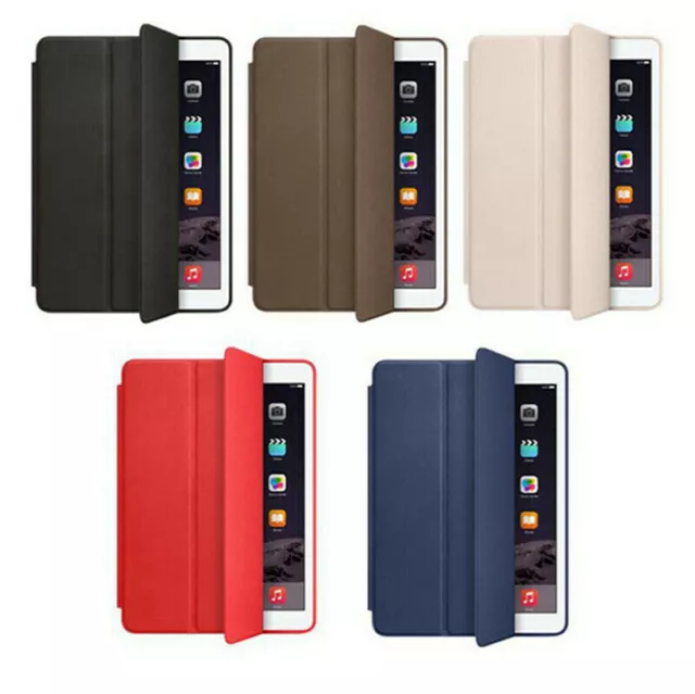 Ultra thin stand Smart Magnetic Leather Case Cover sleep wake For iPad 2 3