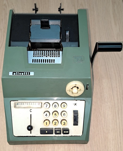 Calculadora mecánica Hispano Olivetti