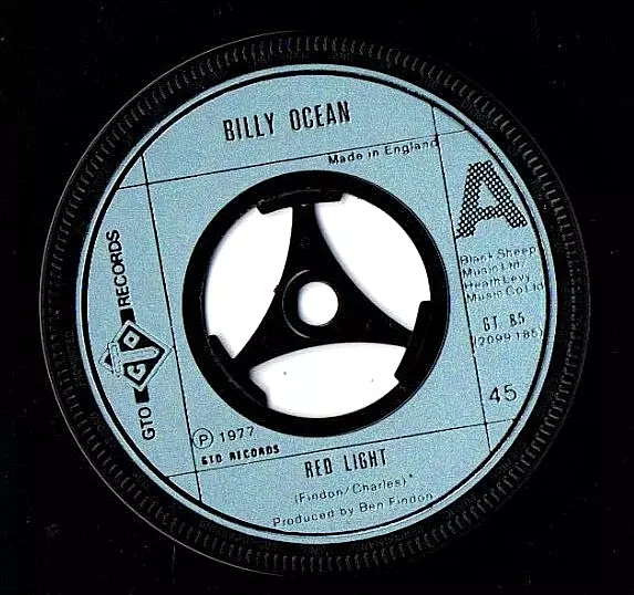 NORTHERN SOUL ~  Billy Ocean - Red Light Spells Danger ~  Vinyl 7"  .. EXCELLENT