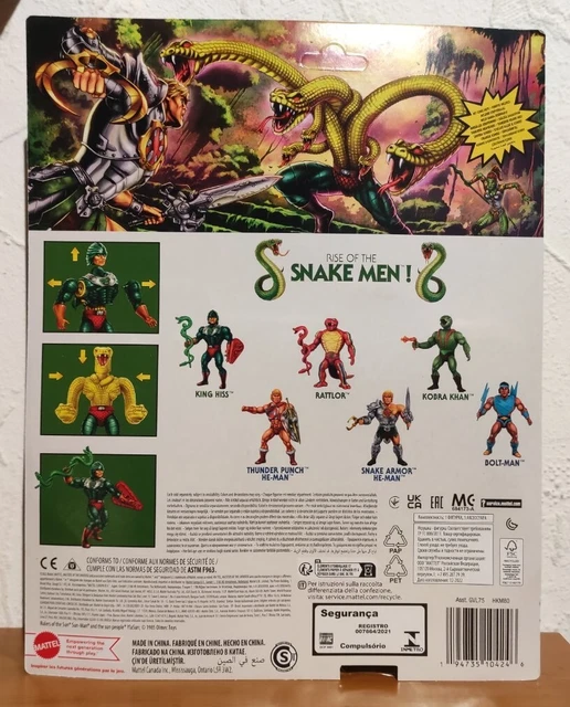 MASTERS OF THE UNIVERSE Origins - KING HISS - NEU & OVP 2
