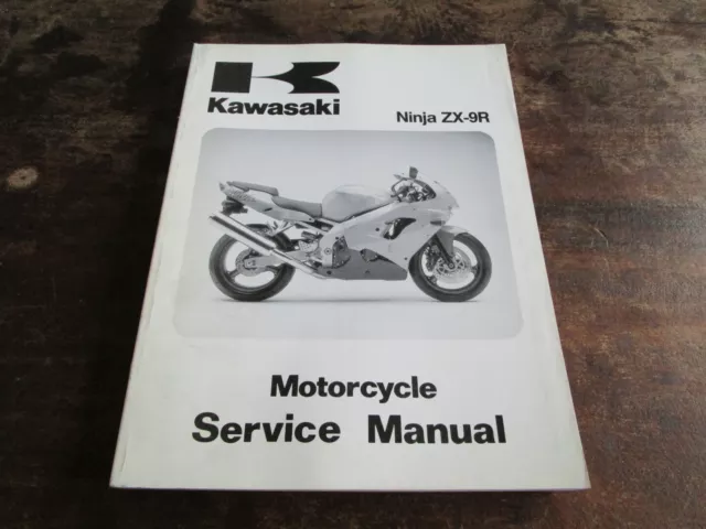 Kawasaki ZX-9R NINJA 1998 OEM Service Manual Werkstatt-Handbuch Reparaturbuch