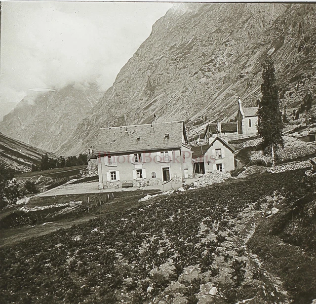 Montagne Pyrénées France Espagne Photo Stereo PL59L5n9 Plaque verre 