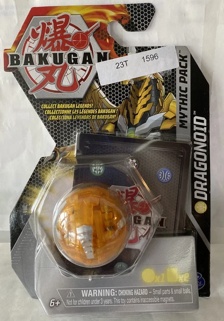 BAKUGAN Mythic Pack DRAGONOID Elemental Rare  NEW